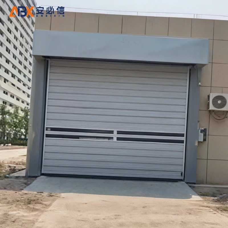 白银铝制高速门